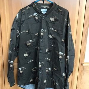 Columbia Sportswear Men’s Hunting Theme Shirt 2XL